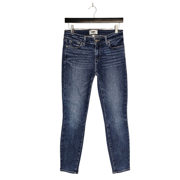 PAIGE Denim - PAIGE Verdugo Ankle Mid Rise Skinny Blue Jeans 28 Preowned